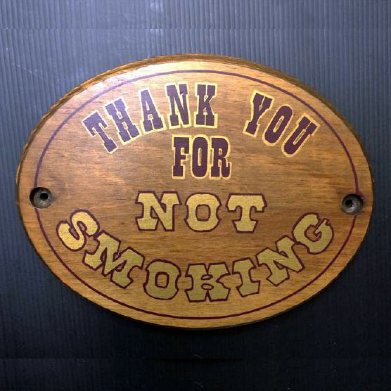 EhTC{[hiTHANK YOU FOR NOT SMOKING)